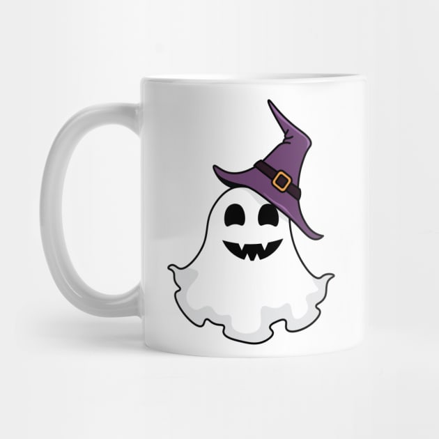 Halloween ghost witch by CITYs